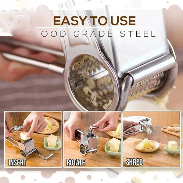 Teron 304 Stainless Steel Multi-Purpose Cheese & Vegetable Grater