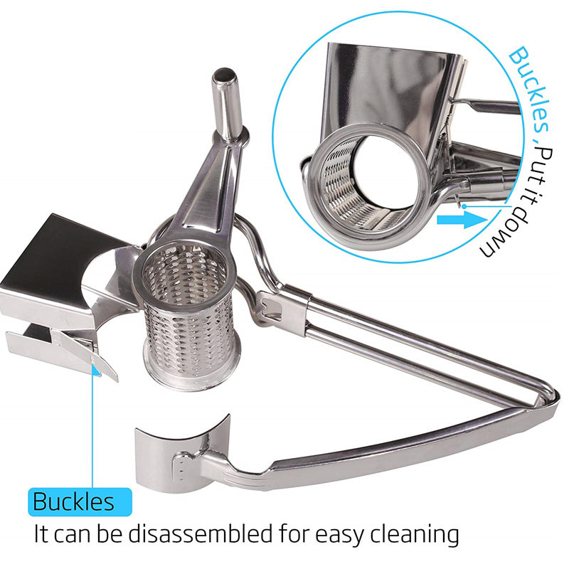 Teron 304 Stainless Steel Multi-Purpose Cheese & Vegetable Grater