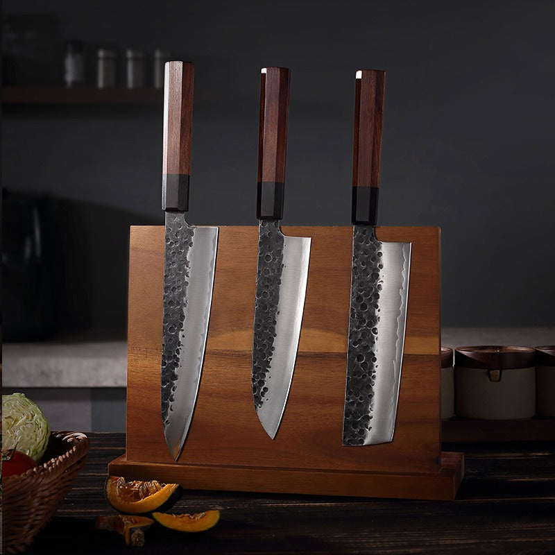 Teron Forged Stainless Steel Slicing & Santoku Knife