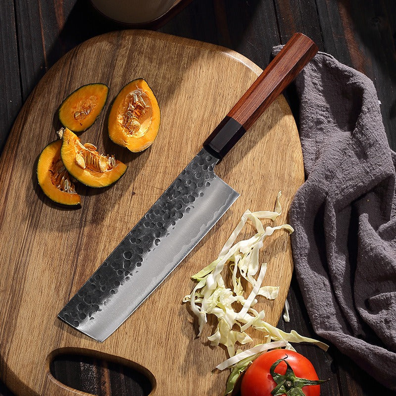 Teron Forged Stainless Steel Slicing & Santoku Knife