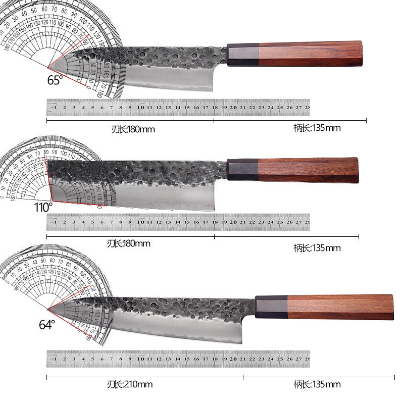 Teron Forged Stainless Steel Slicing & Santoku Knife