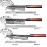 Teron Forged Stainless Steel Slicing & Santoku Knife