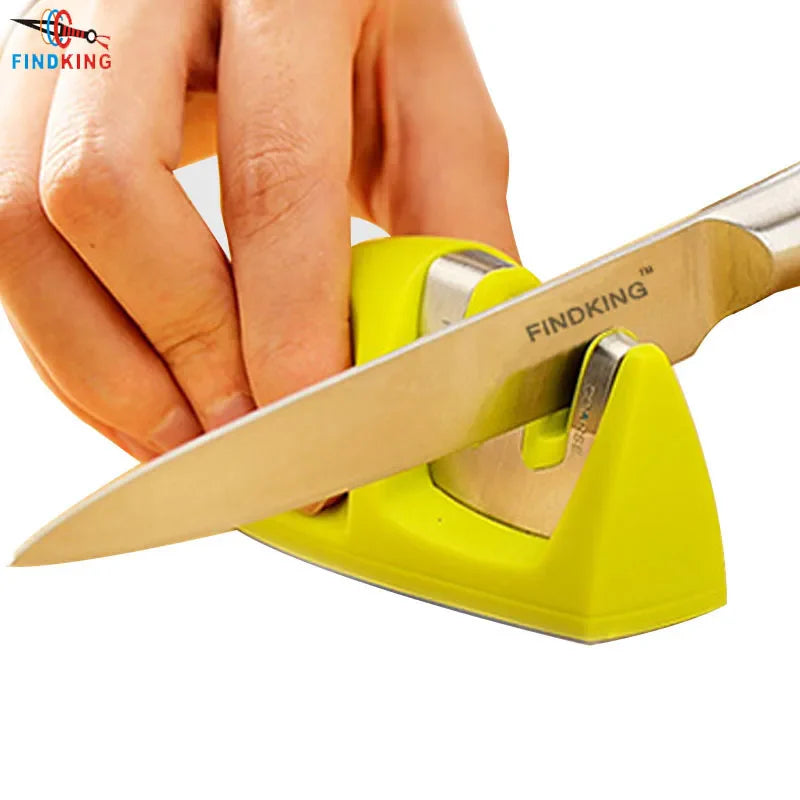 Teron Household Knife Sharpener with Sharpening Stone