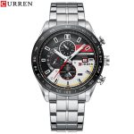 Men's Watches Steel Band Quartz Watches Calendar Men's Watches Business - Image 7