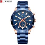 Men's Watches Calendar Men's Watches Six Hands Steel Band Watches Business Watches - Image 2