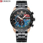 Men's Watches Steel Band Quartz Watches Calendar Men's Watches Business - Image 5