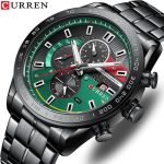 Men's Watches Steel Band Quartz Watches Calendar Men's Watches Business - Image 3