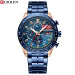Men's Watches Steel Band Quartz Watches Calendar Men's Watches Business - Image 4